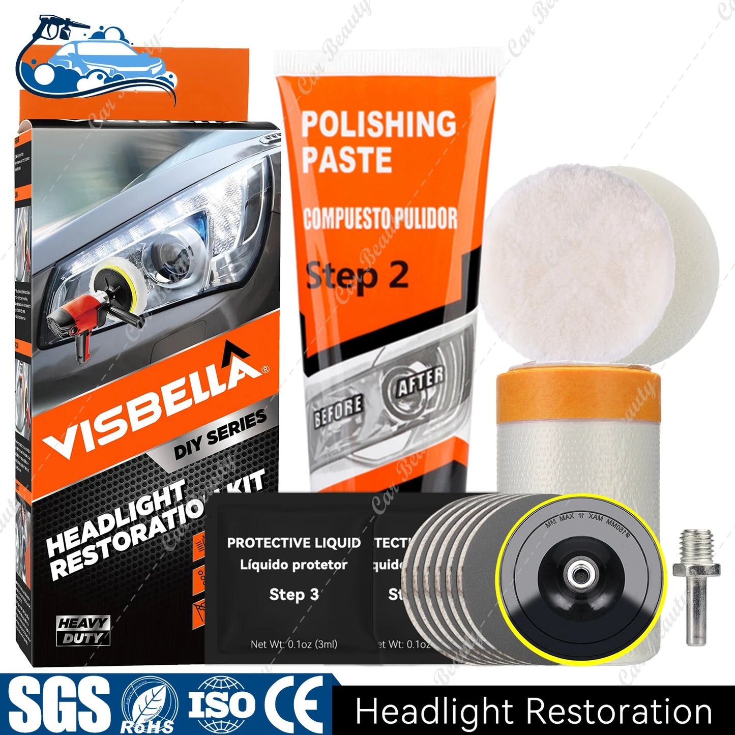 Headlight Restoration Kit
