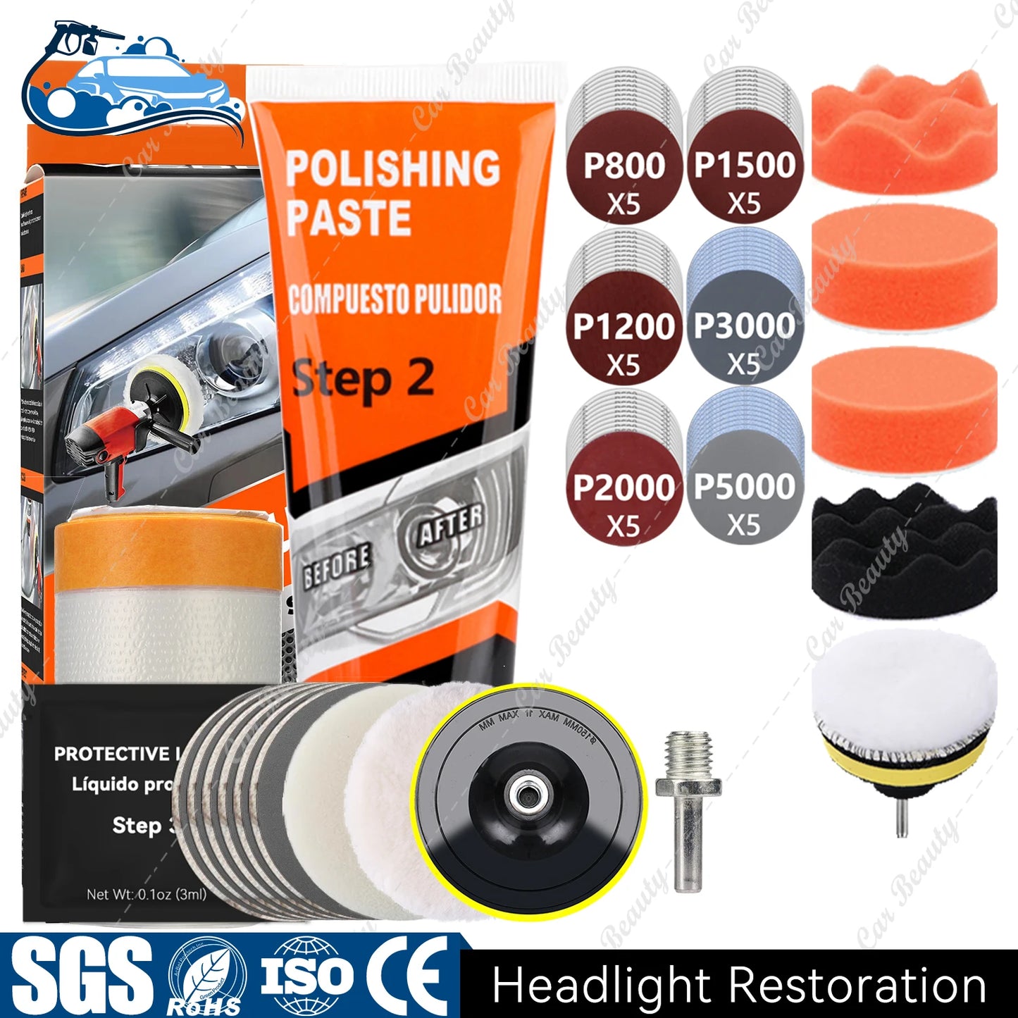 Headlight Restoration Kit