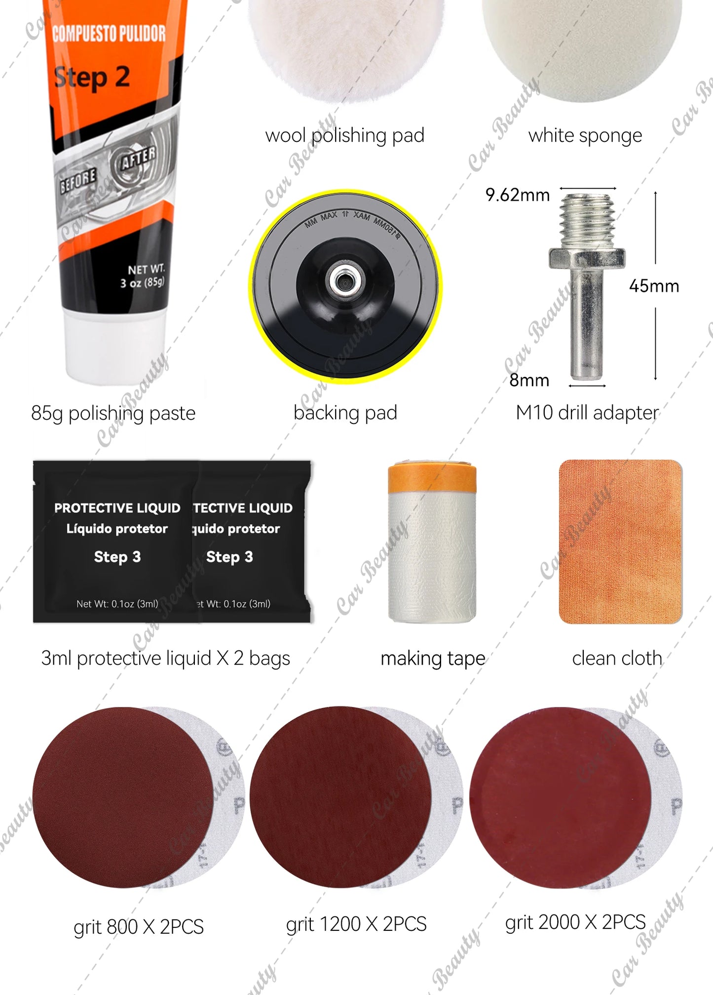 Headlight Restoration Kit