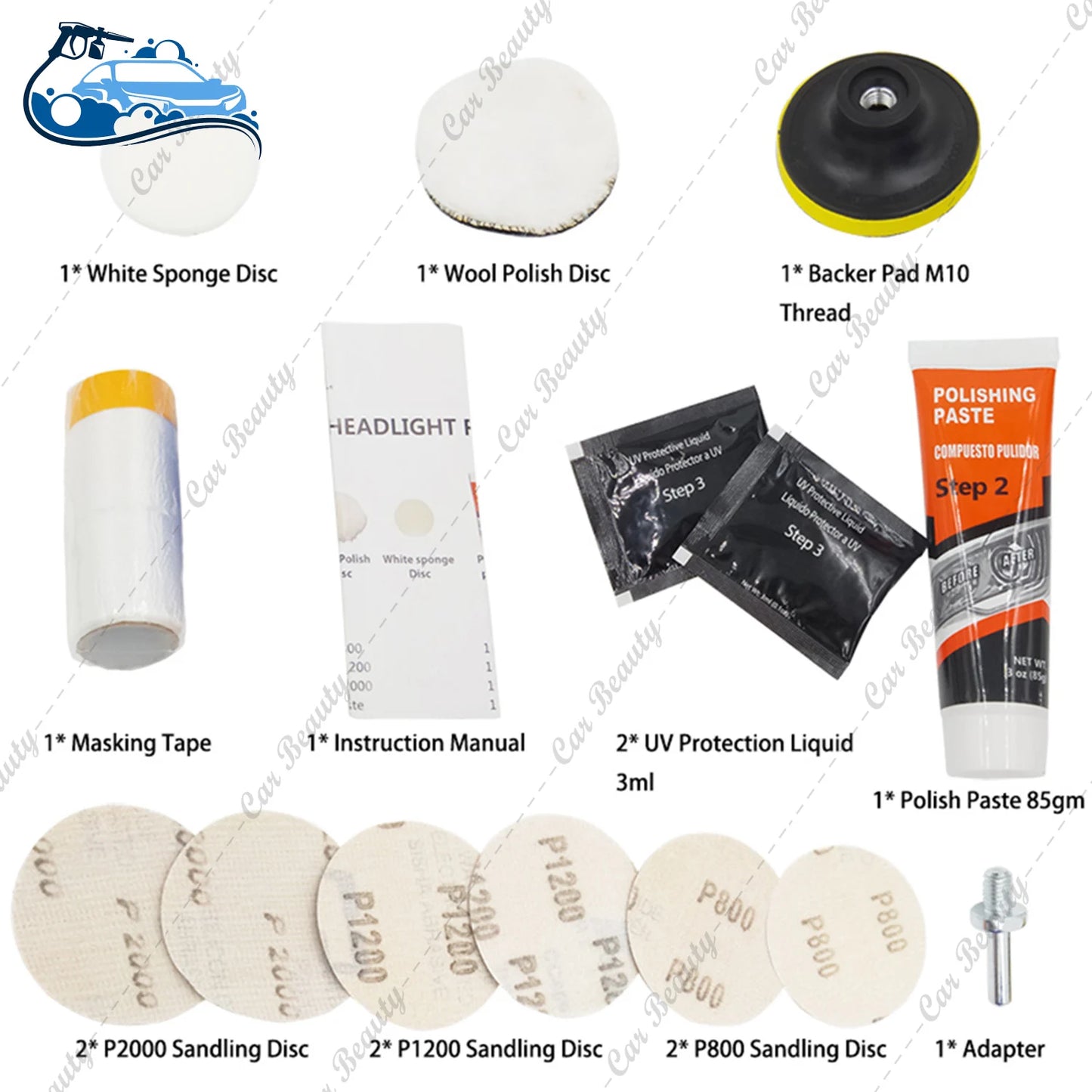 Headlight Restoration Kit