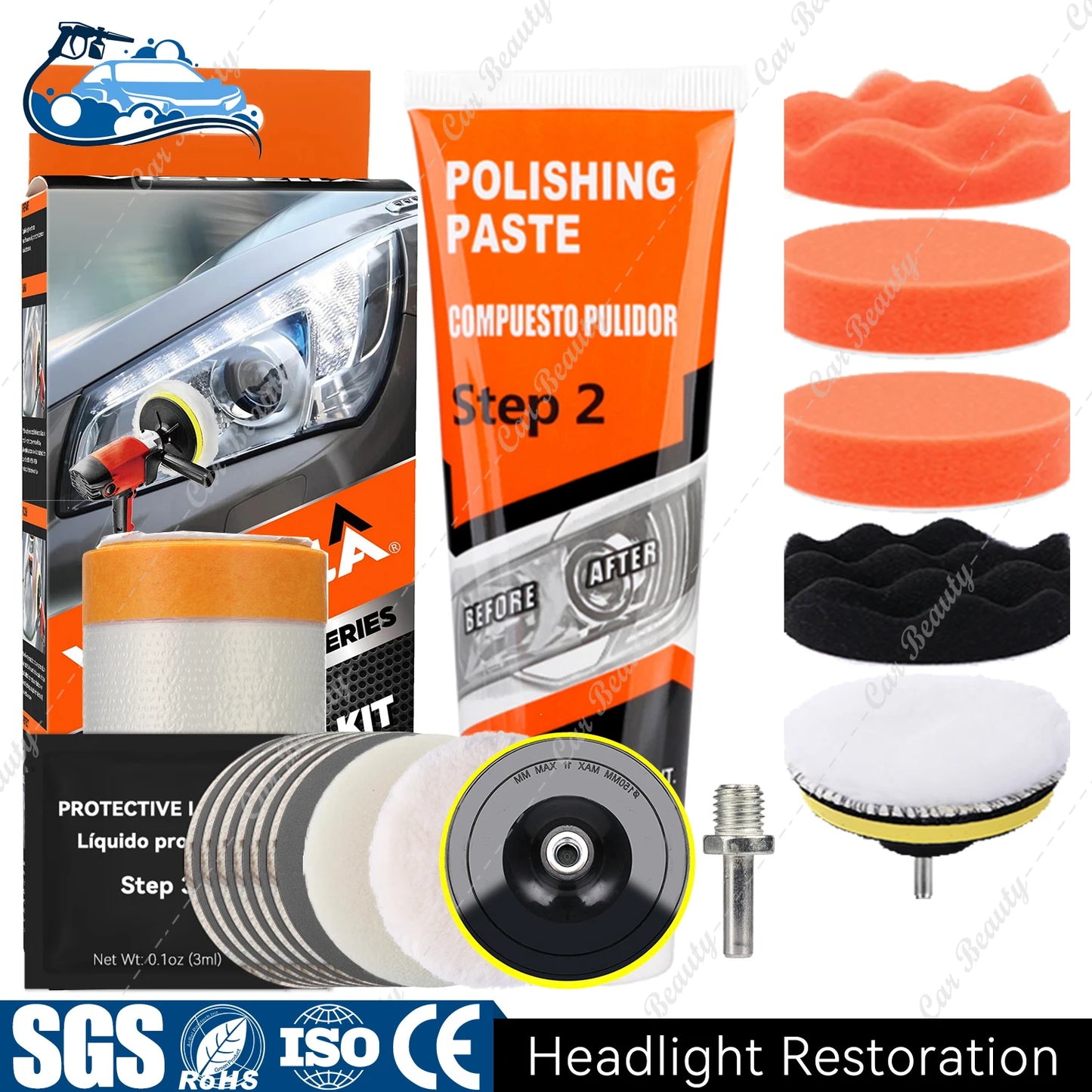Headlight Restoration Kit