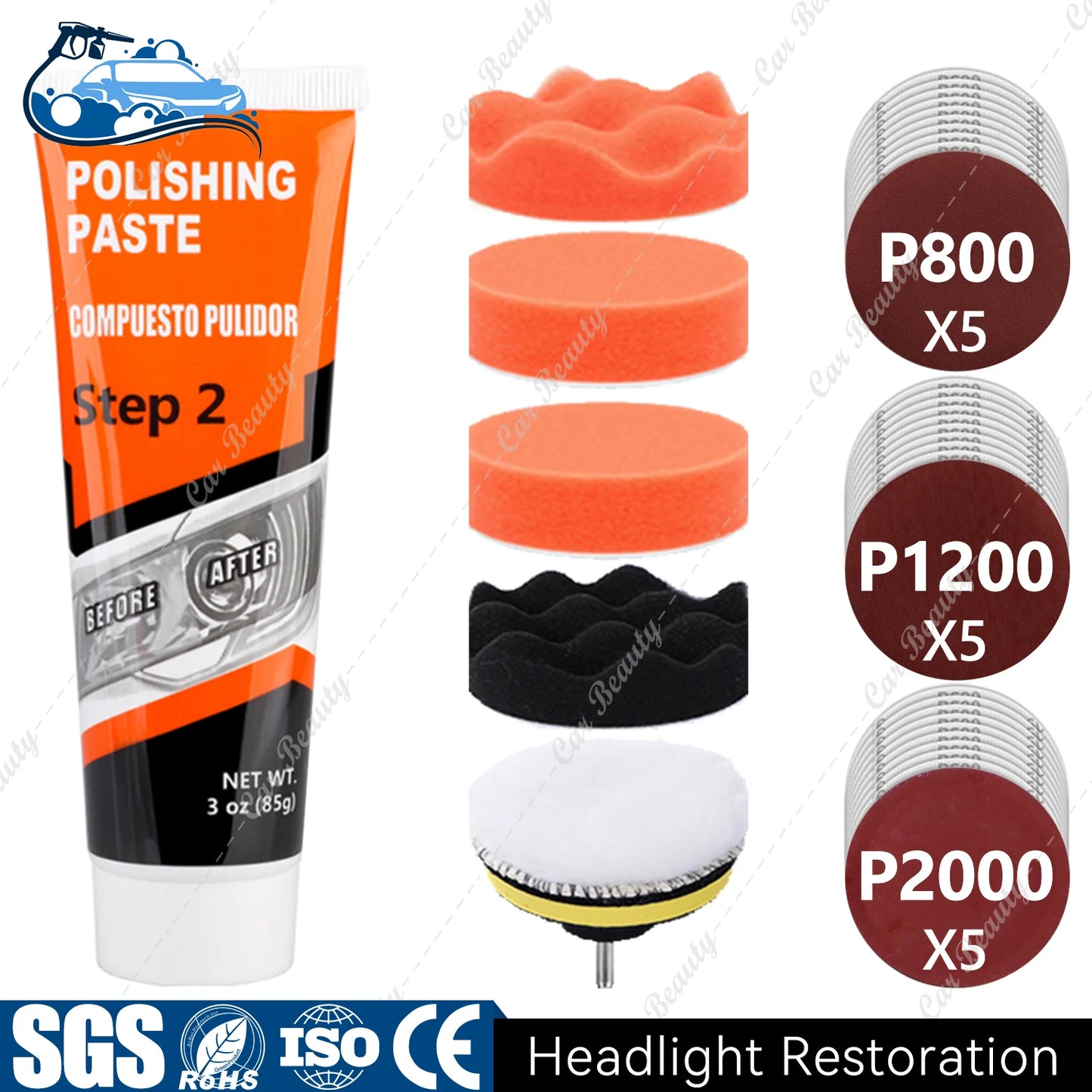 Headlight Restoration Kit